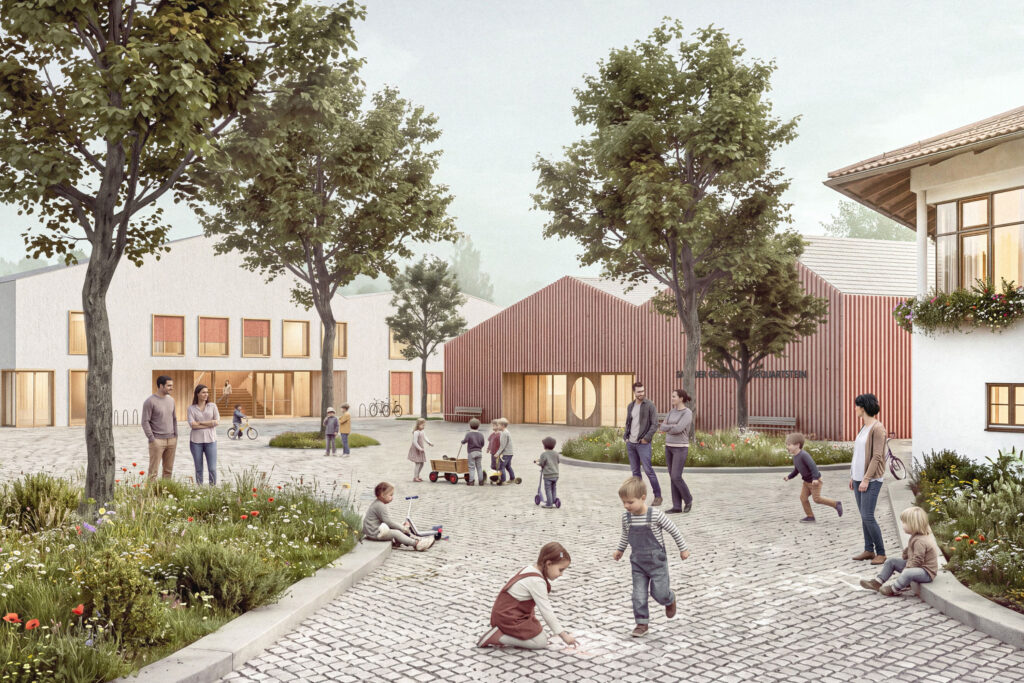 Grundschule, Kindergärtenstätte und Mehrzwecksaal